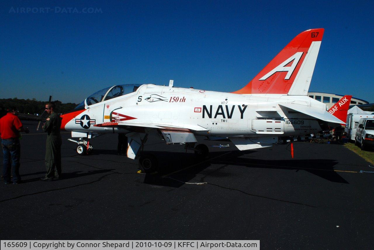165609, Boeing T-45C Goshawk C/N C067, T-45 at the Great Georgia Airshow