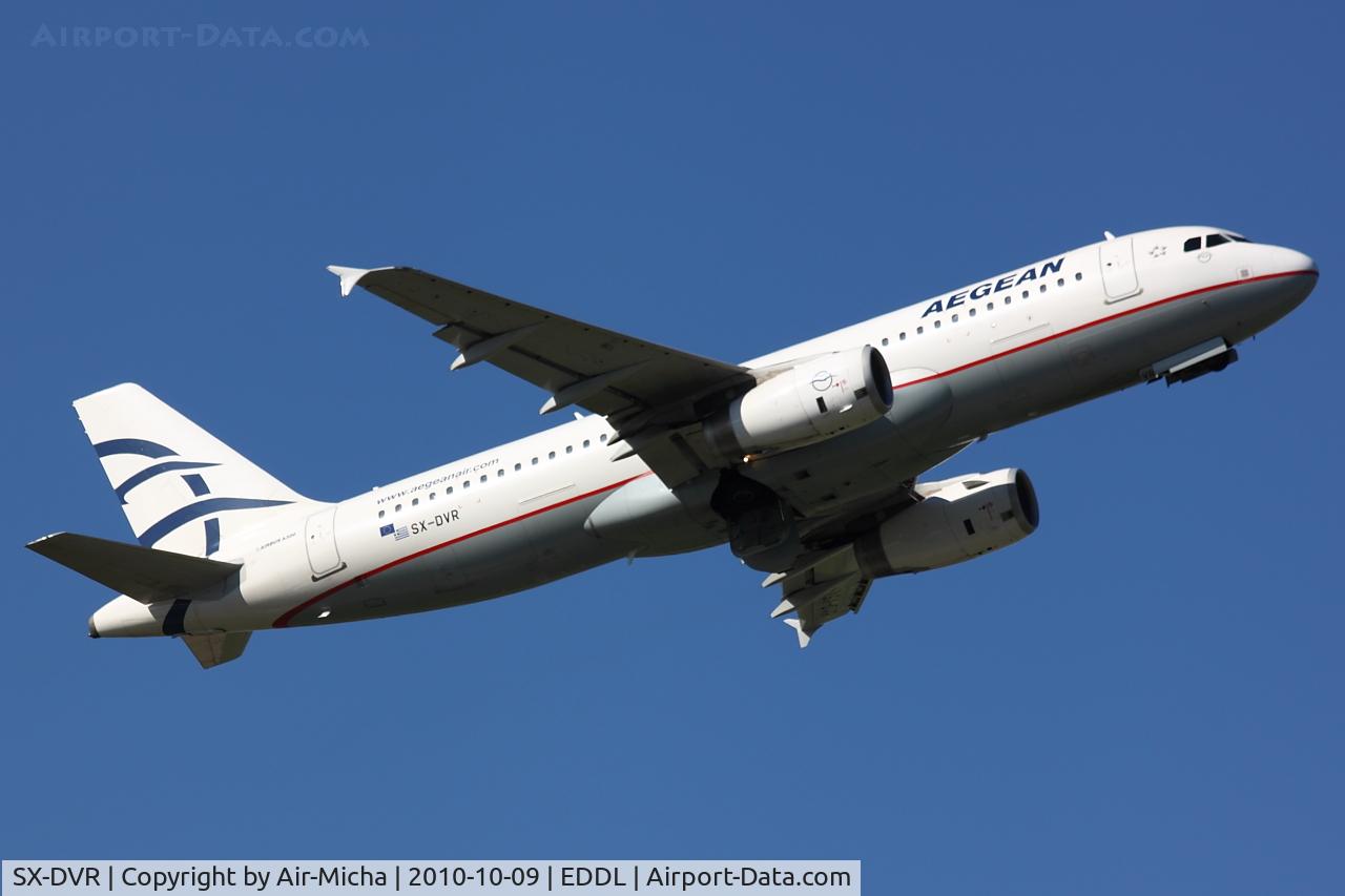 SX-DVR, 2008 Airbus A320-232 C/N 3714, Aegean Airlines, Airbus A320-232, CN: 3714