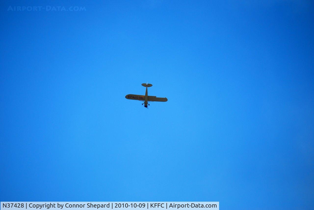 N37428, 1942 Interstate S-1A Cadet C/N 273, missing aileron