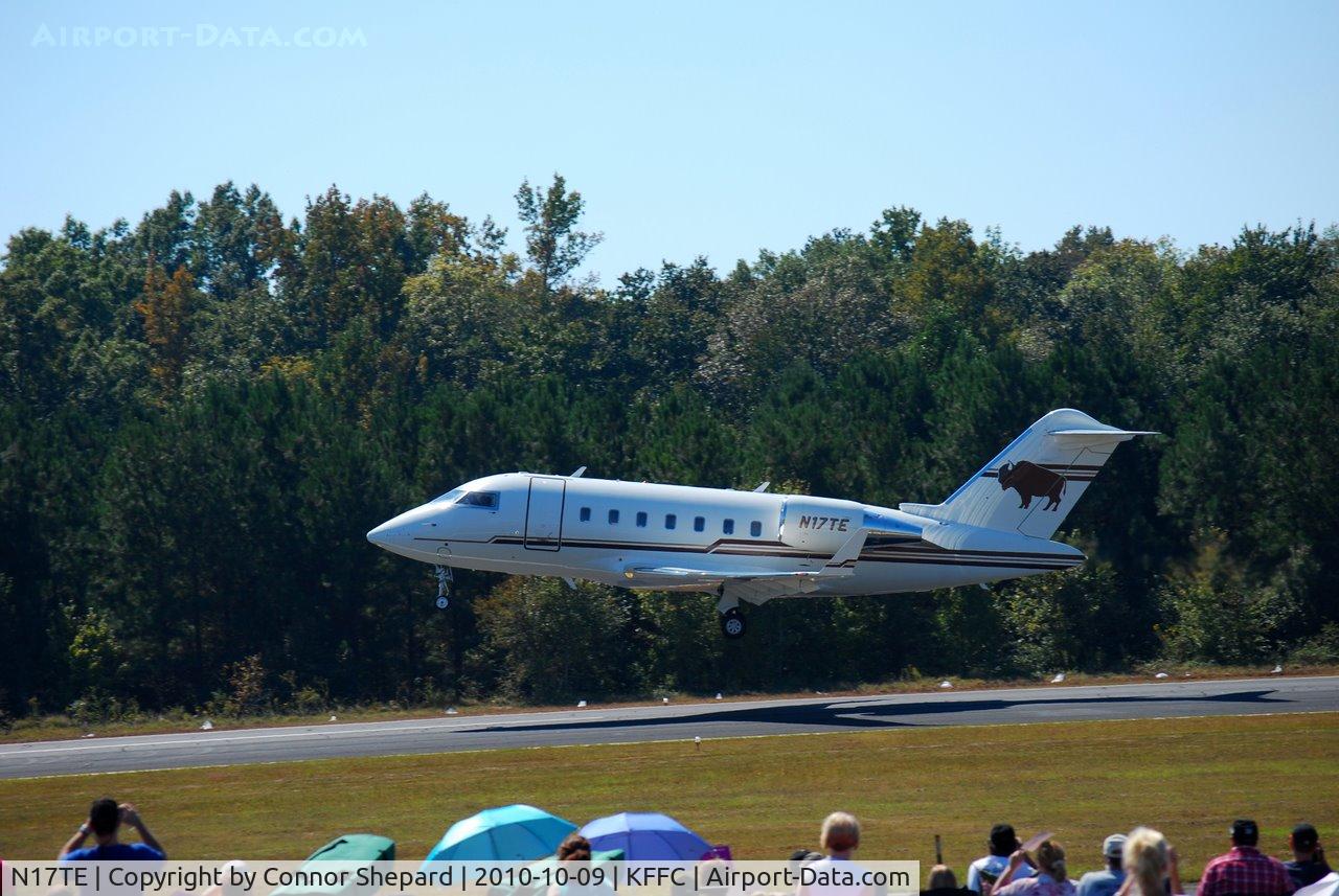 N17TE, 2007 Bombardier Challenger 605 (CL-600-2B16) C/N 5724, Challenger Jet