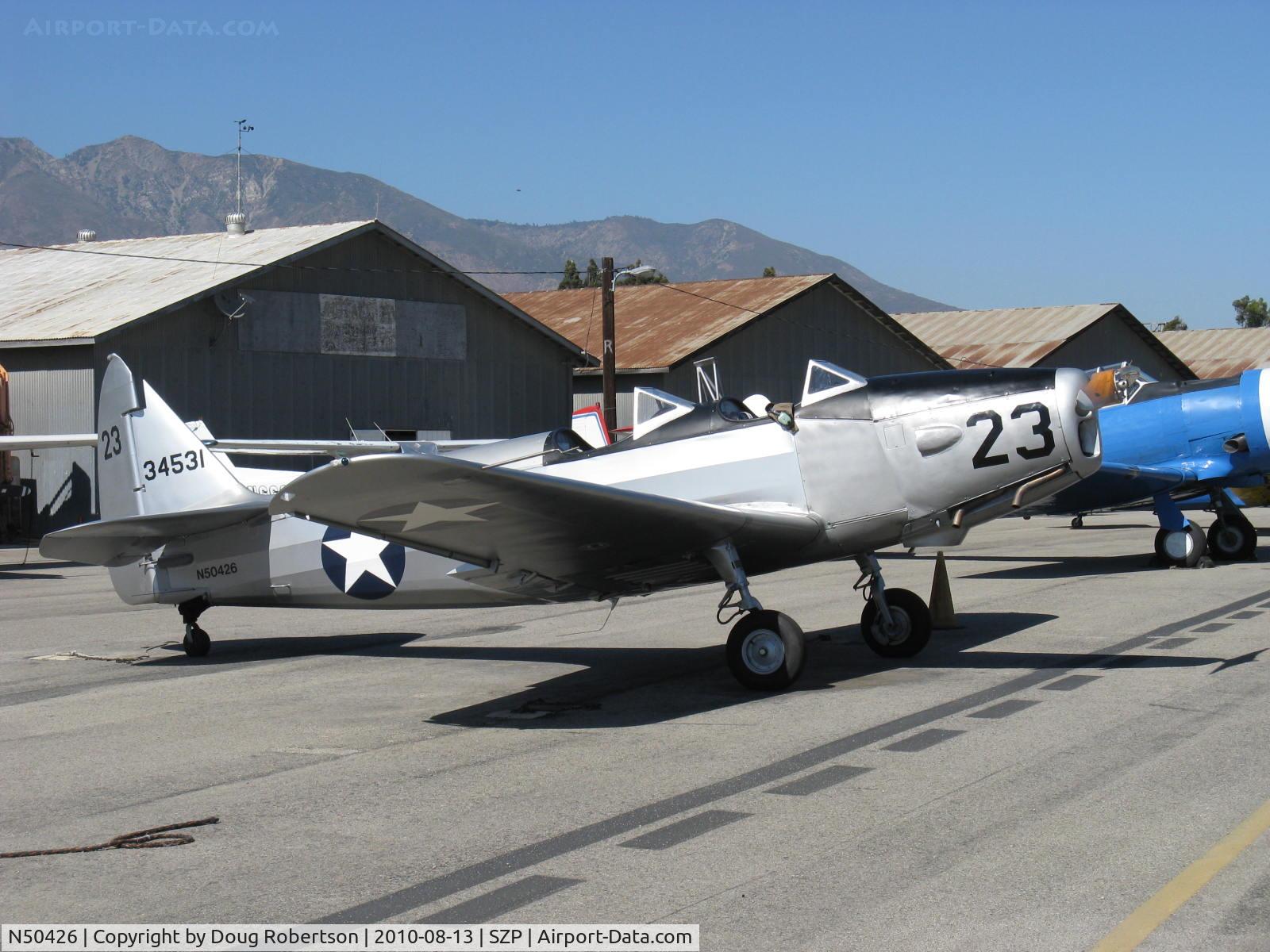 N50426, 1943 Fairchild M-62A-3 Cornell II C/N T43-5197, 1943 Fairchild M-62A CORNELL as PT-19B, Franklin 6-440-5 inverted inline 200 Hp