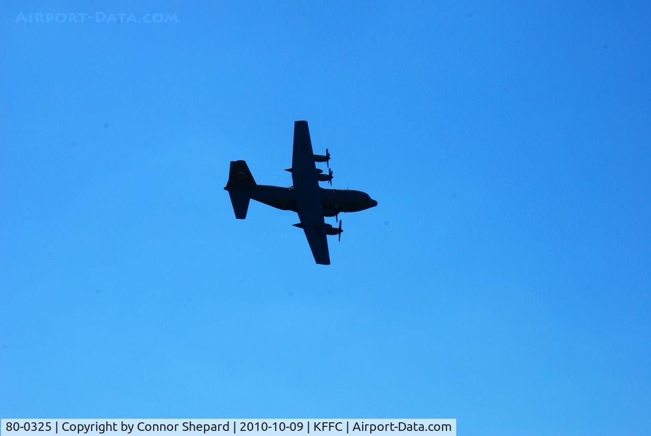 80-0325, 1980 Lockheed C-130H-LM Hercules C/N 382-4908, high speed pass