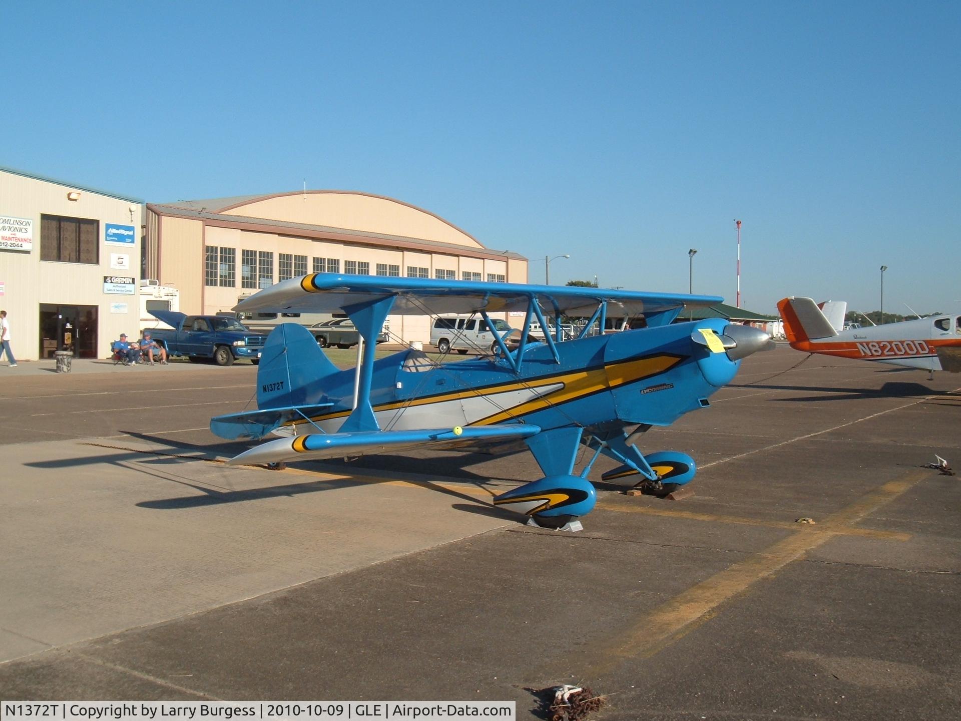 N1372T, 1982 EAA Acro Sport II C/N 83, Fly-in at the Gainesville Municipal Airport hosted by the Texas Chapter of the Antique Airplane Association