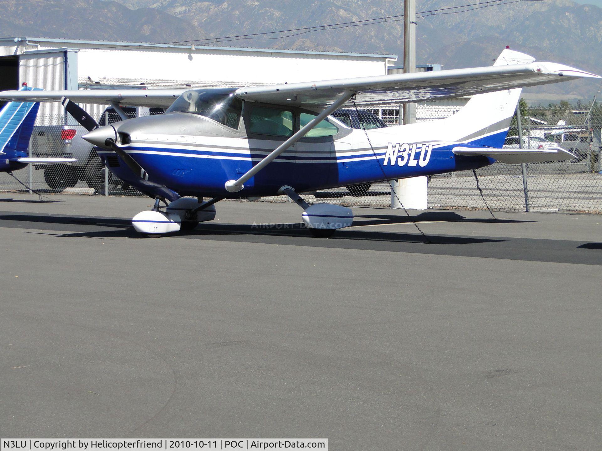 N3LU, Cessna 182P Skylane C/N 18264437, Tied down and parked in transient parking