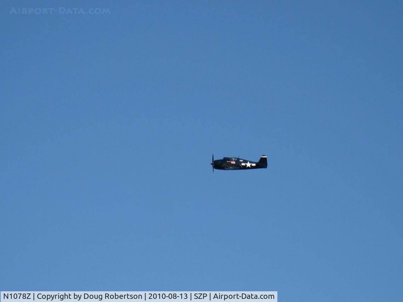N1078Z, 1963 Grumman F6F-5 Hellcat C/N 27354801-66, 1963 S&S Special Grumman F8F-5 HELLCAT 'Minsi III', P&W R-1820-10W Double Wasp 18 cylinder 2,200 Hp