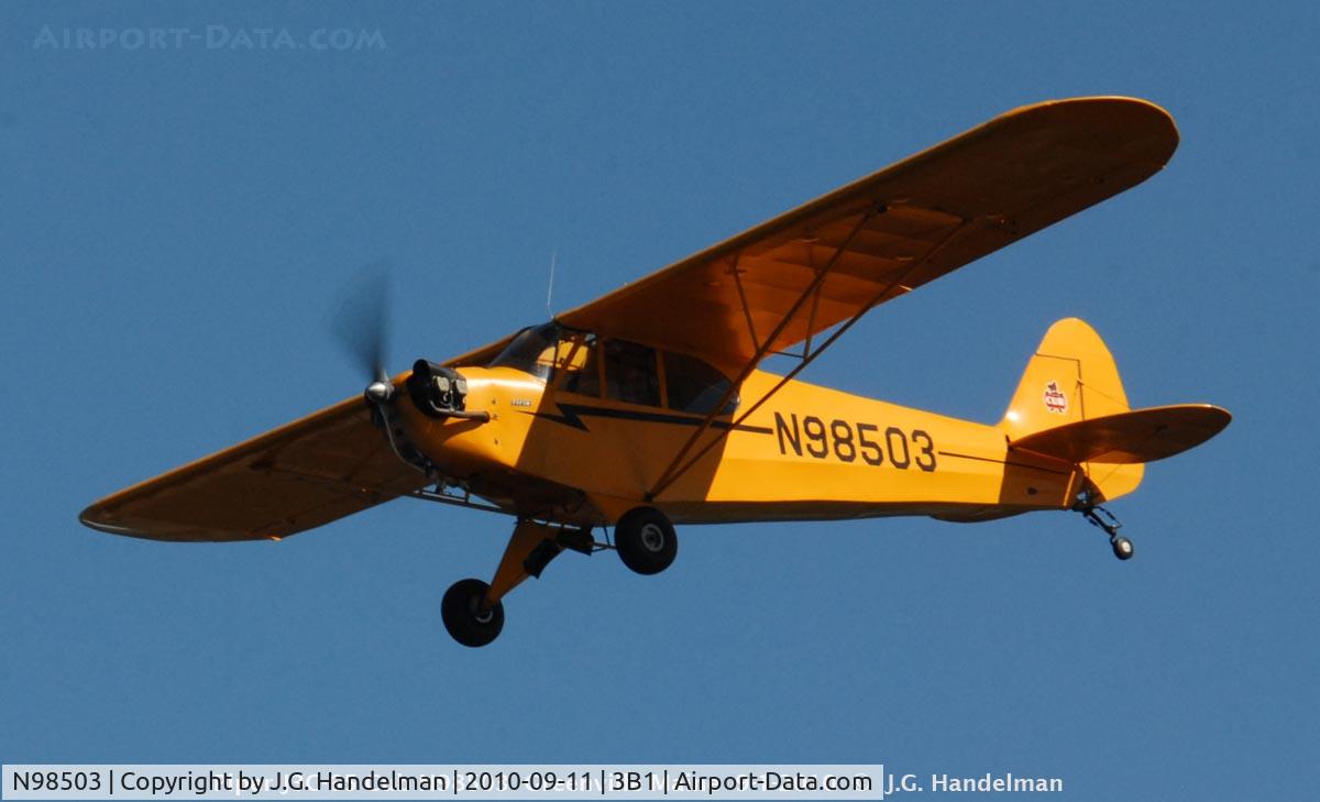 N98503, 1946 Piper J3C-65 Cub C/N 18707, 1946 Piper Cub