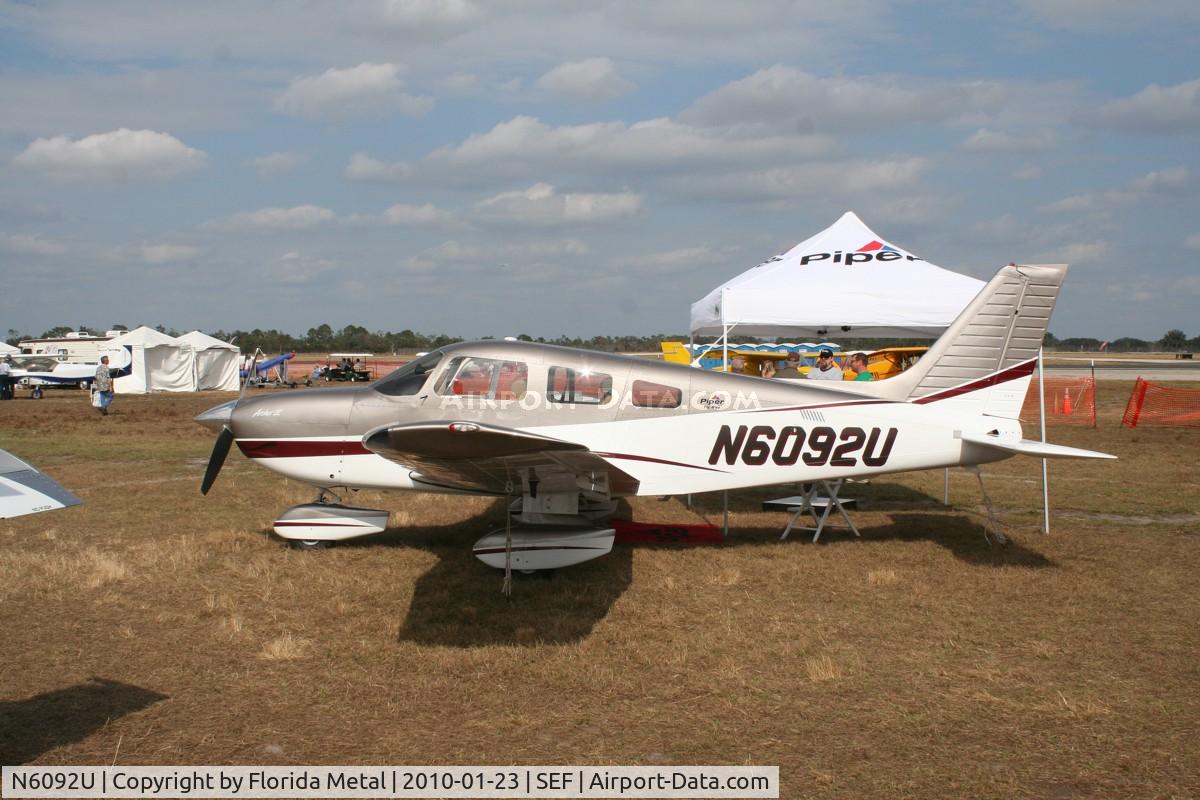 N6092U, 2009 Piper PA-28-181 Cherokee Archer III C/N 2843675, PA-28-181