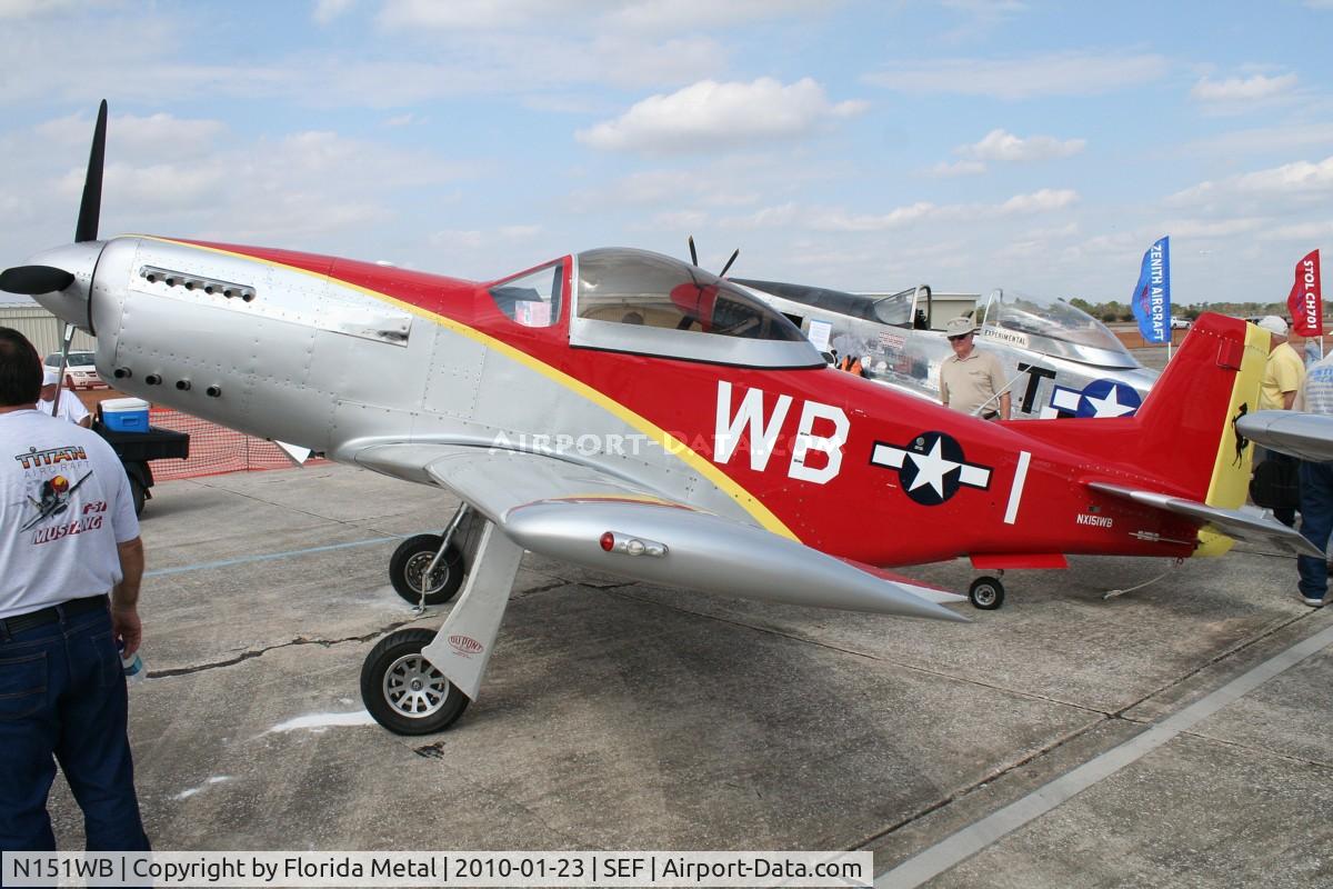 N151WB, 2007 Titan T-51 Mustang C/N M03J33SOHK0016, T-51
