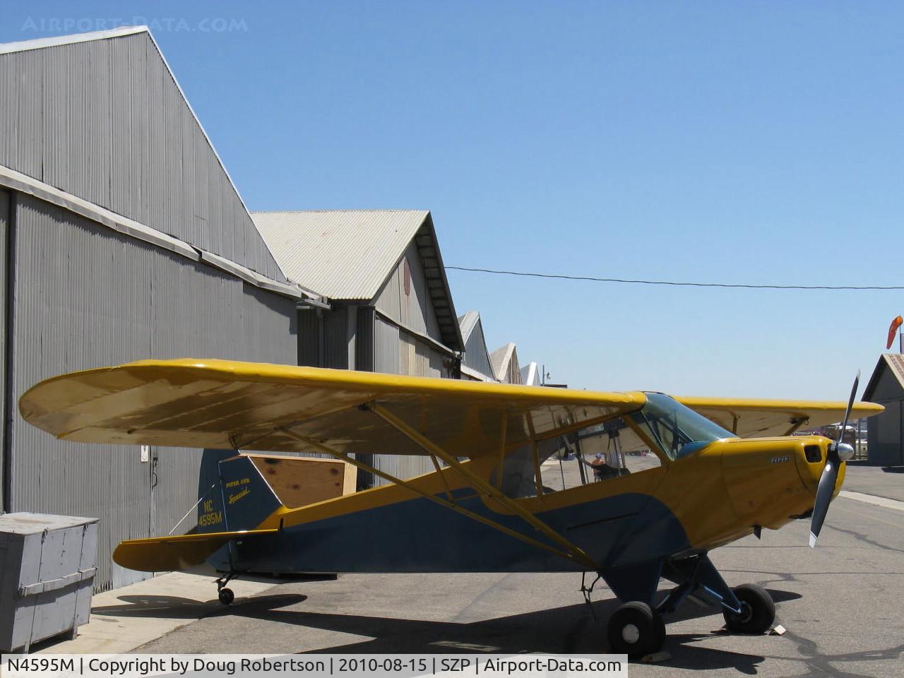 N4595M, 1947 Piper PA-11 Cub Special Cub Special C/N 11-98, 1947 Piper PA-11 CUB SPECIAL, Continental A&C65 65 Hp