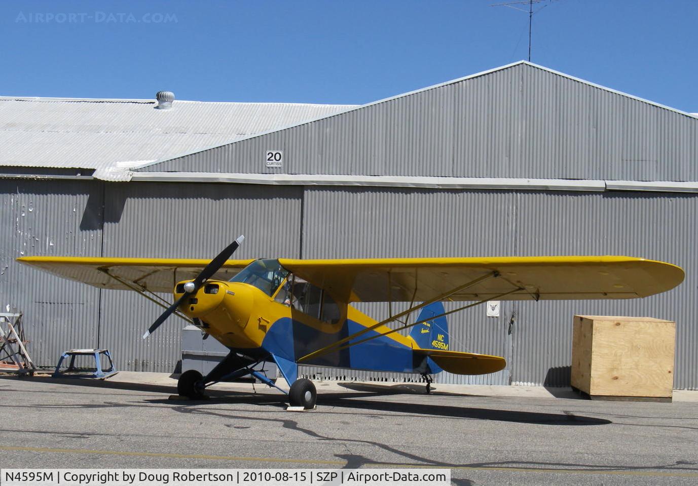 N4595M, 1947 Piper PA-11 Cub Special Cub Special C/N 11-98, 1947 Piper PA-11 CUB SPECIAL, Continental A&C65 65 Hp