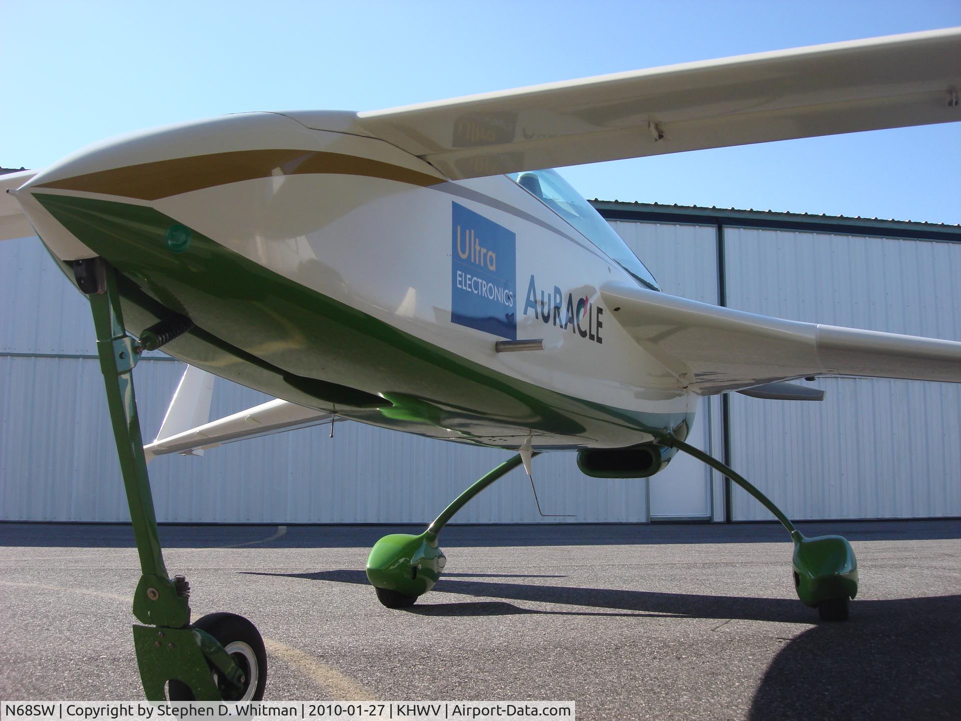 N68SW, Rutan VariEze C/N 409, Parked in Front of My Hanger @ KHWV