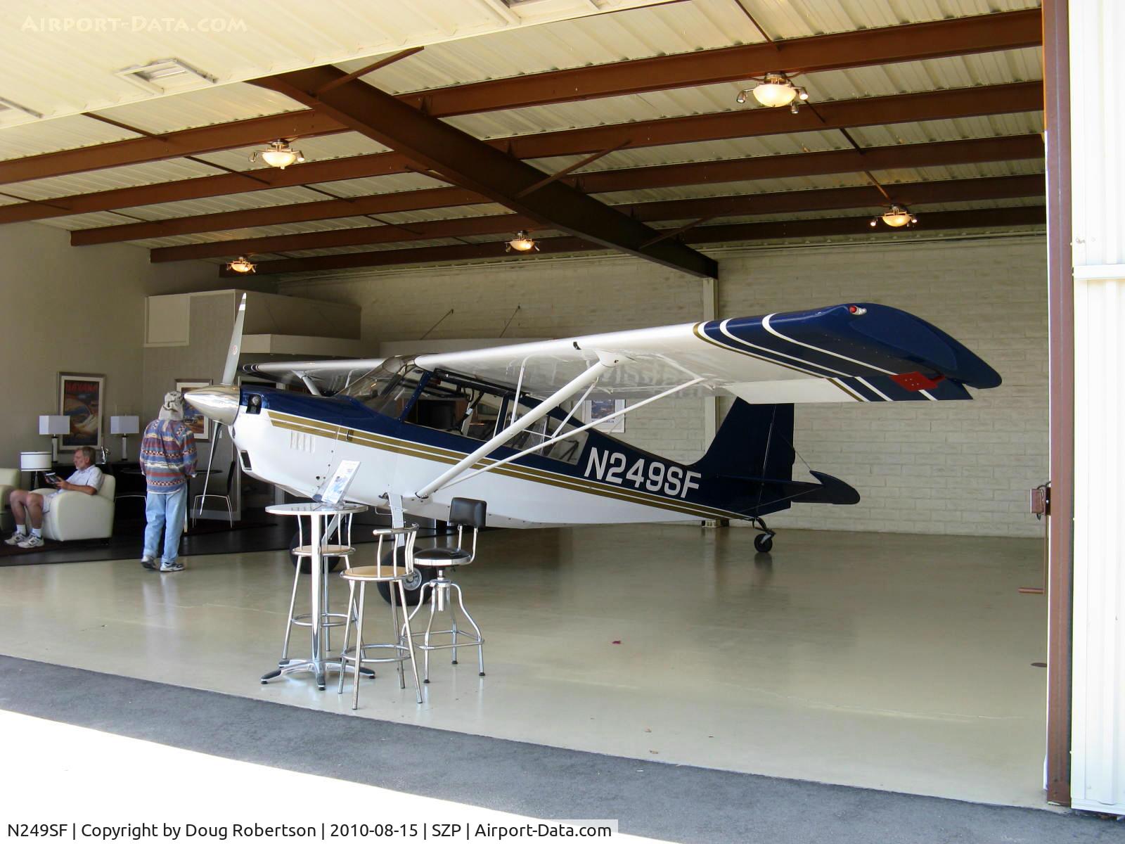 N249SF, 2000 American Champion 8GCBC Scout C/N 418-2000, 2000 American Champion 8GCBC SCOUT, Lycoming O-360-C1G 180 Hp, wing spades in red