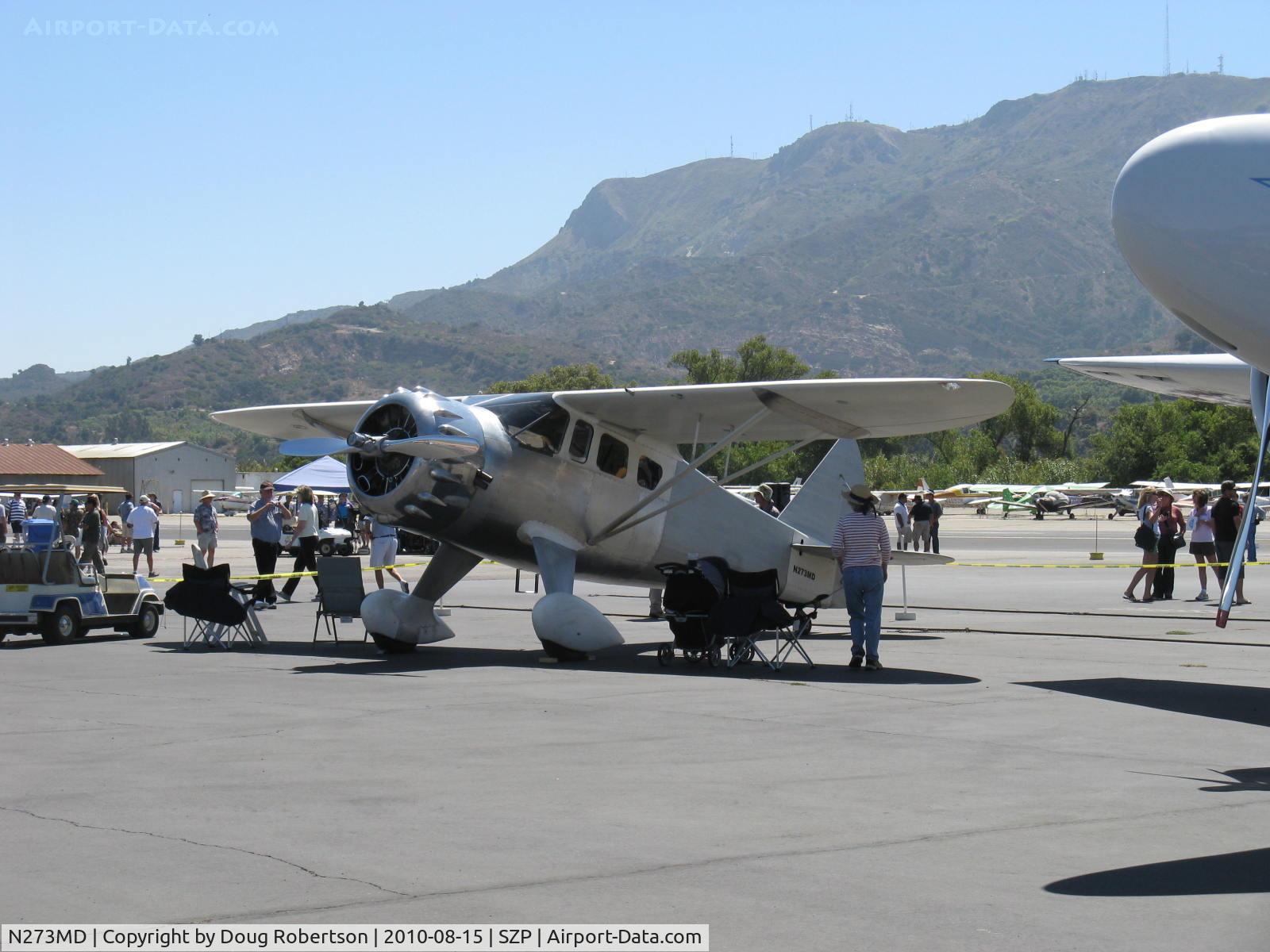 N273MD, 2008 Dickenson Howard DGA-21 (Replicate) C/N 001, 2008 Dickenson HOWARD DGA-21 'Mr. Dickenson, P&W R-1340-57 Wasp 600 Hp