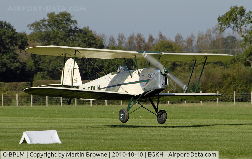 G-BPLM, 1948 Stampe-Vertongen SV-4C C/N 1004, SHOT AT HEADCORN