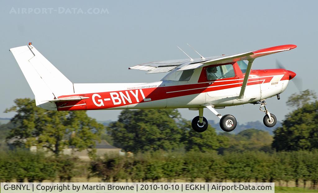 G-BNYL, 1977 Cessna 152 C/N 152-80671, SHOT AT HEADCORN