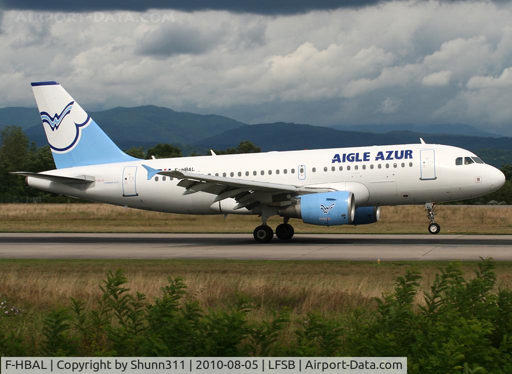 F-HBAL, 2006 Airbus A319-111 C/N 2870, Landing rwy 16
