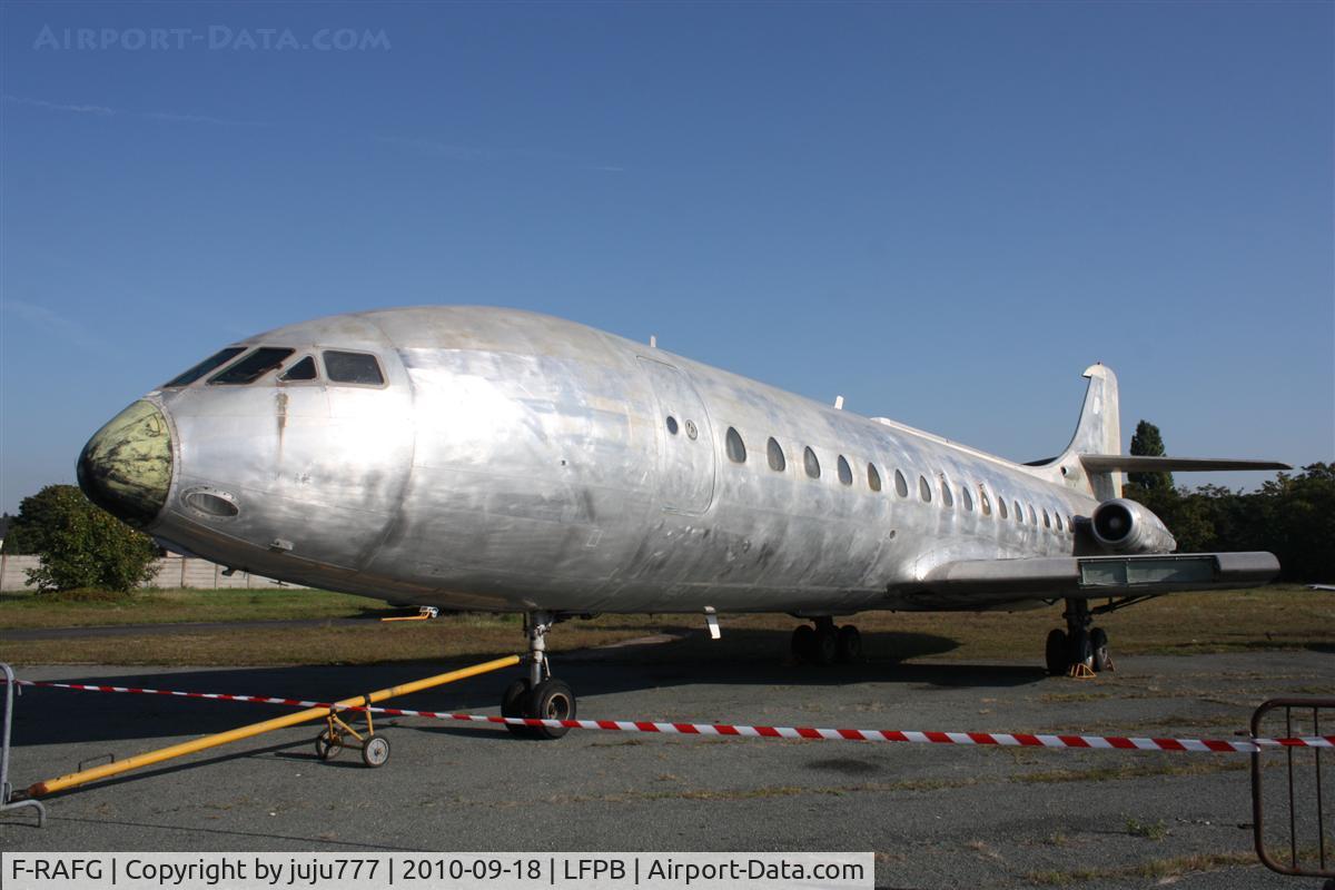 F-RAFG, 1963 Sud Aviation SE-210 Caravelle III C/N 141, whis wing cut due to corosion and before repeinting