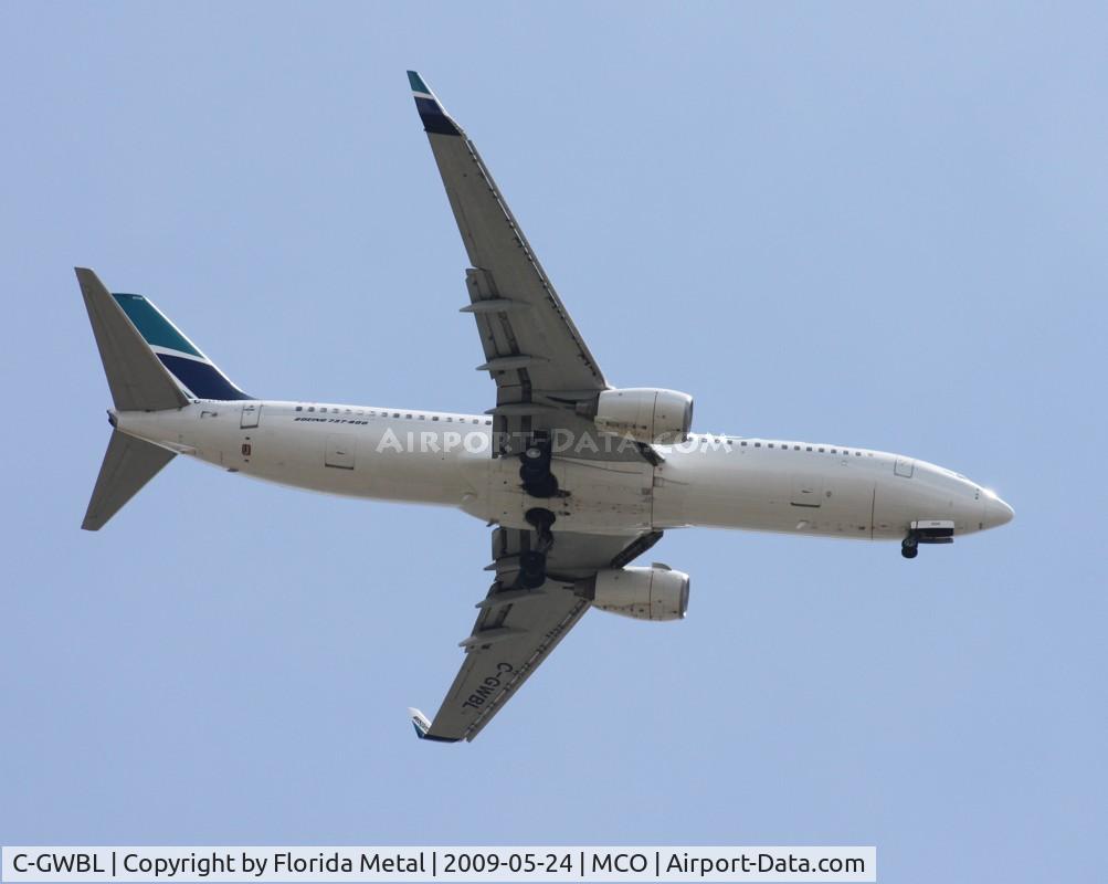 C-GWBL, 2005 Boeing 737-8CT C/N 34154, West Jet 737-800
