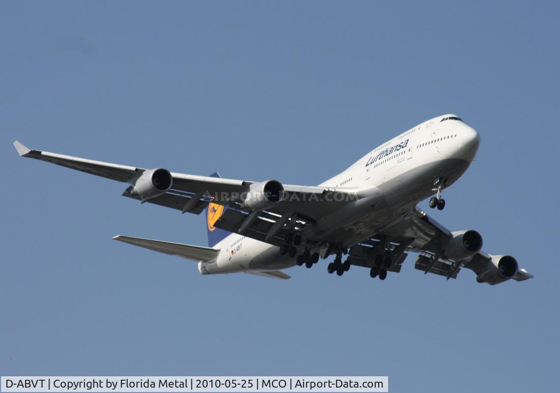 D-ABVT, 1997 Boeing 747-430 C/N 28287, Lufthansa 747-400