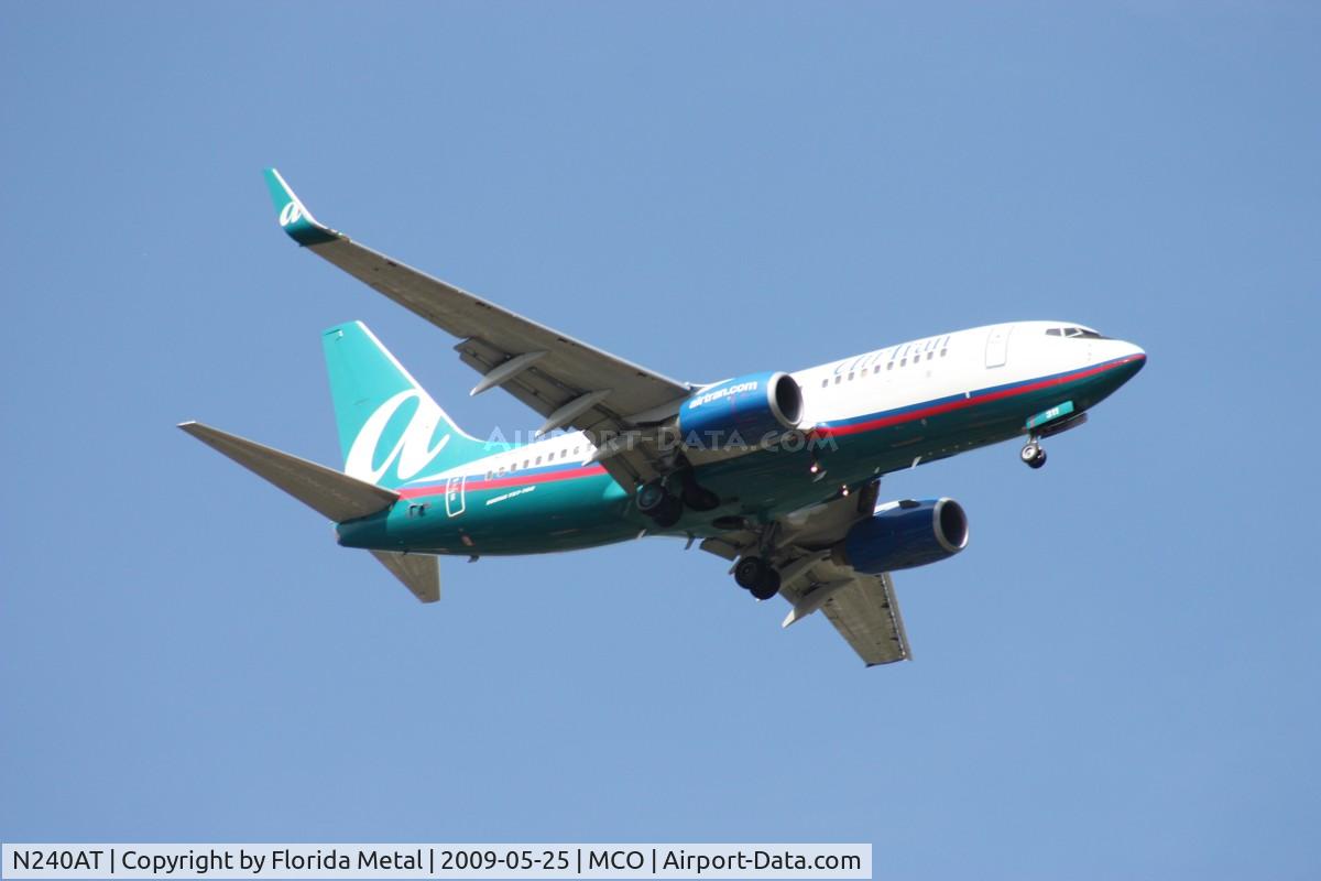 N240AT, 2005 Boeing 737-76N C/N 32657, Air Tran 737-700