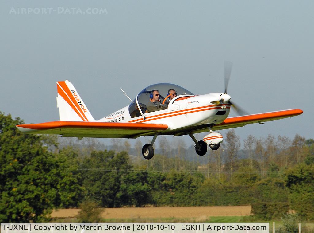 F-JXNE, Evektor-Aerotechnik EV-97 Eurostar C/N 3103, SHOT AT HEADCORN