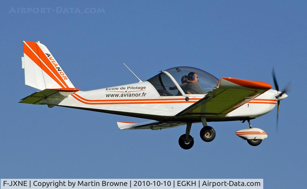 F-JXNE, Evektor-Aerotechnik EV-97 Eurostar C/N 3103, SHOT AT HEADCORN