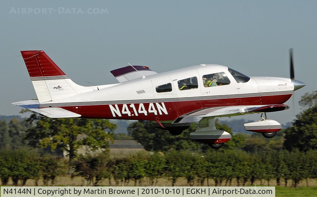 N4144N, 2000 Piper PA-28-181 Cherokee Archer III C/N 2843361, SHOT AT HEADCORN