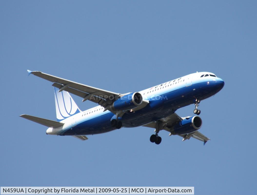N459UA, 2000 Airbus A320-232 C/N 1192, United A320