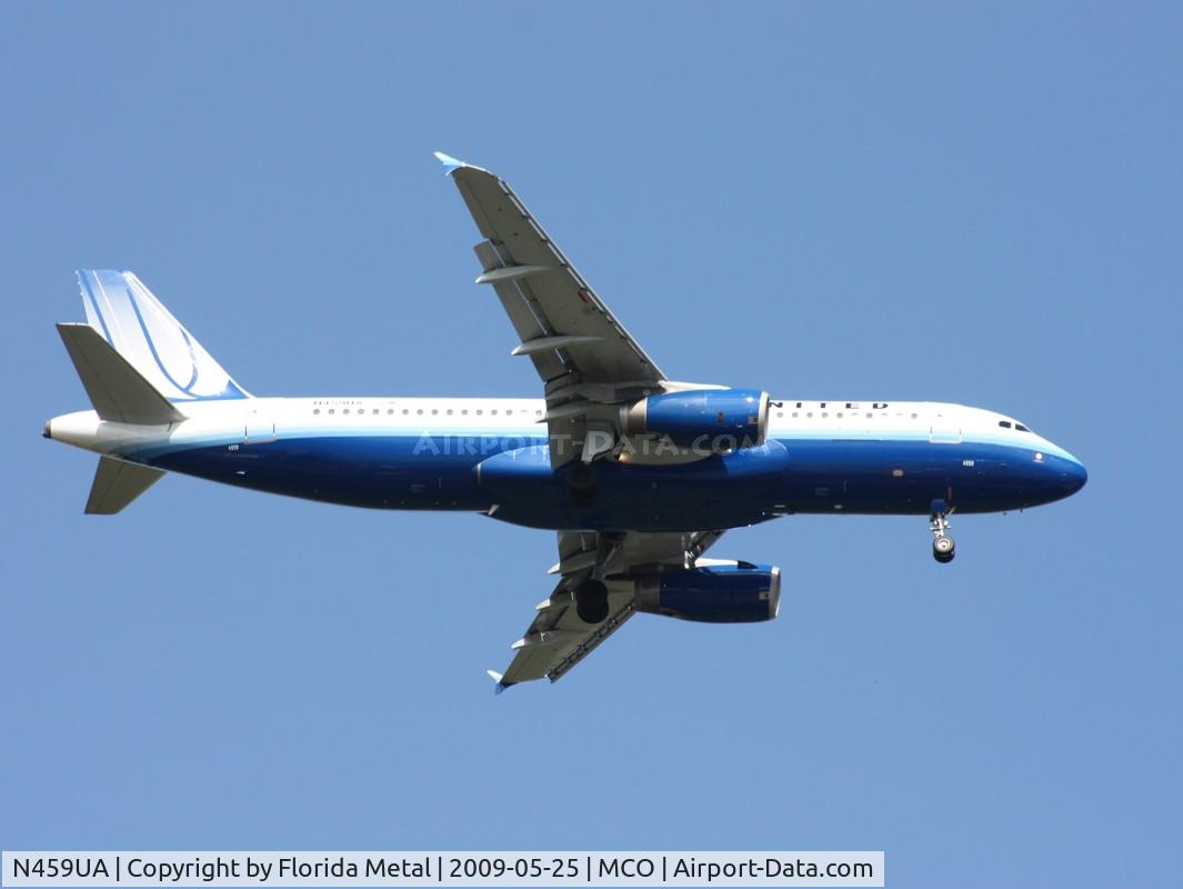 N459UA, 2000 Airbus A320-232 C/N 1192, United A320