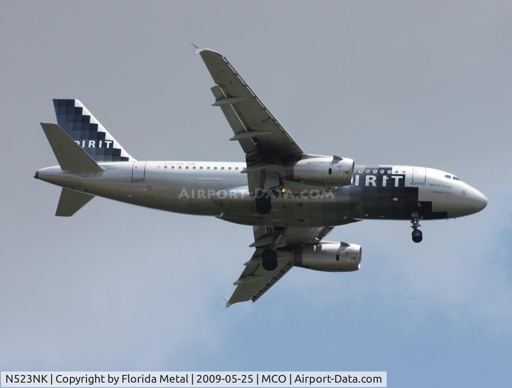 N523NK, 2006 Airbus A319-132 C/N 2898, Spirit A319