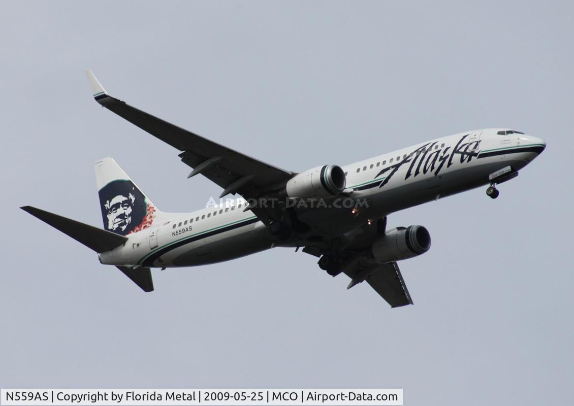 N559AS, 2006 Boeing 737-890 C/N 35178, Alaska 737-800