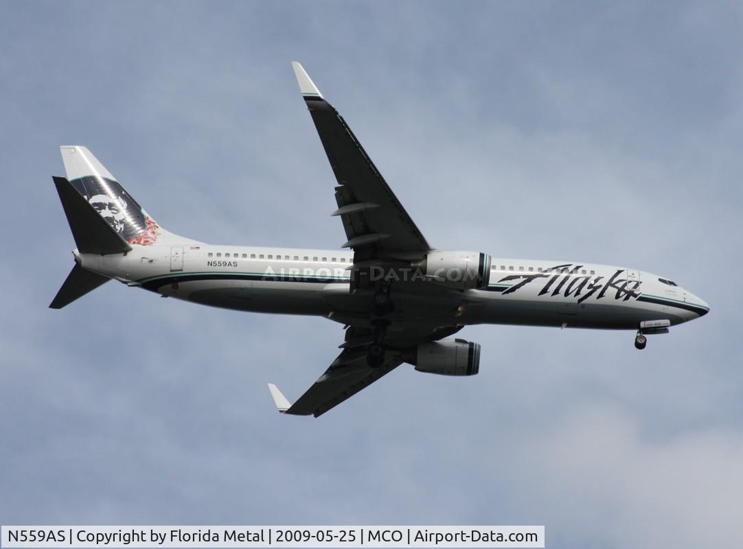 N559AS, 2006 Boeing 737-890 C/N 35178, Alaska 737-800