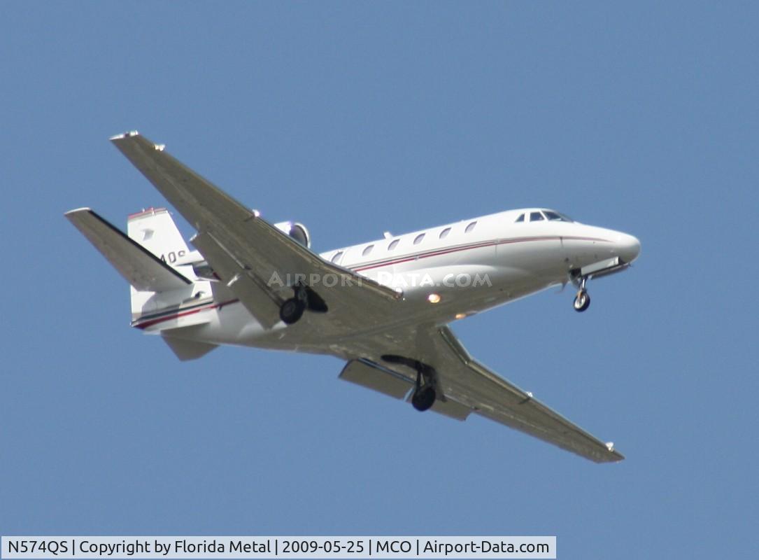 N574QS, 2008 Cessna 560XL Citation XLS C/N 560-5820, Net Jets C560XL