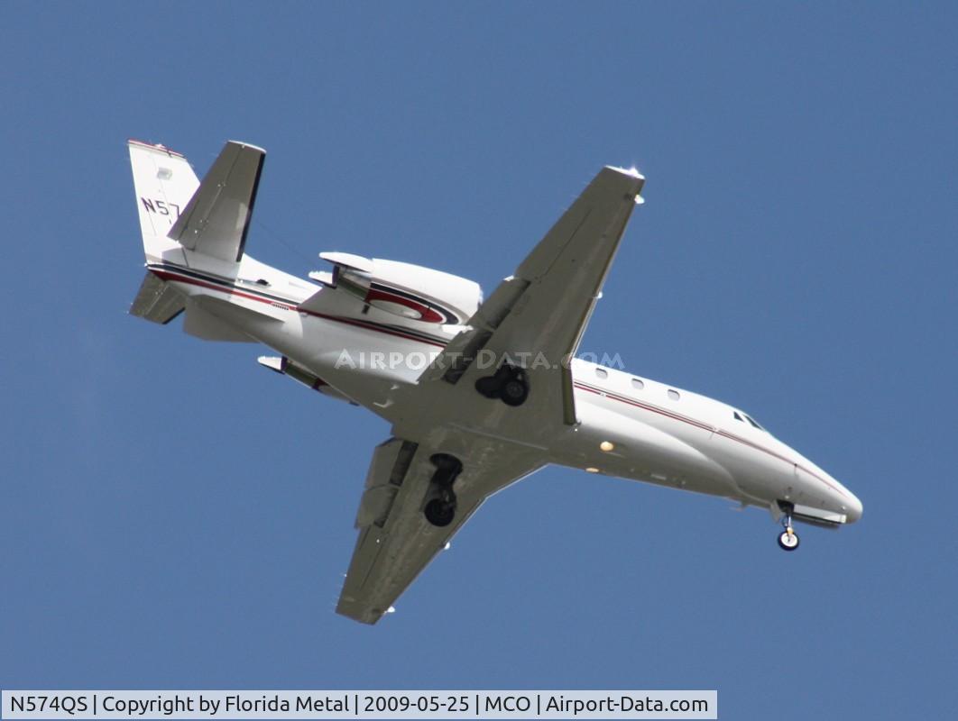 N574QS, 2008 Cessna 560XL Citation XLS C/N 560-5820, Net Jets C560XL
