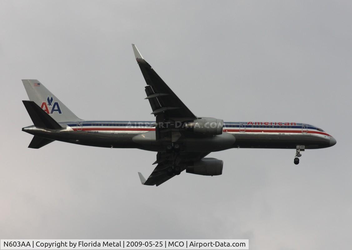 N603AA, 1995 Boeing 757-223 C/N 27054, American 757-200