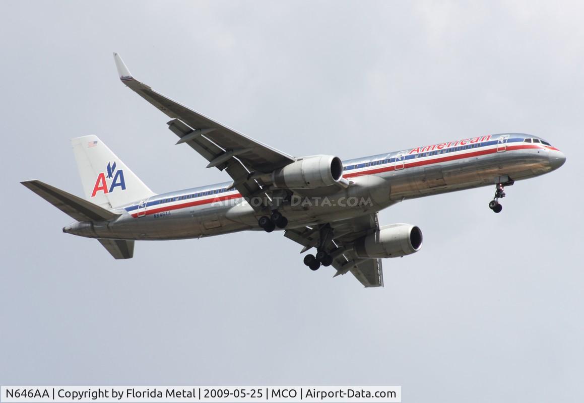N646AA, 1991 Boeing 757-223 C/N 24604, American 757-200