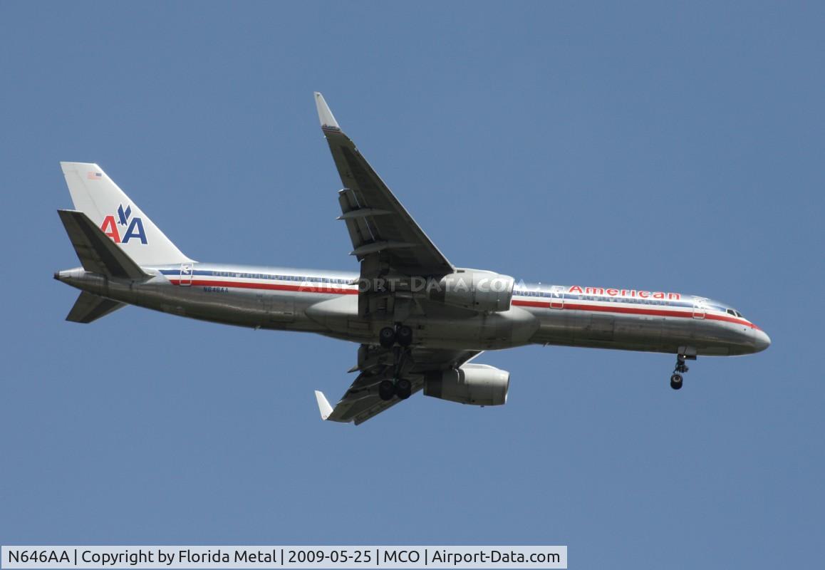 N646AA, 1991 Boeing 757-223 C/N 24604, American 757-200
