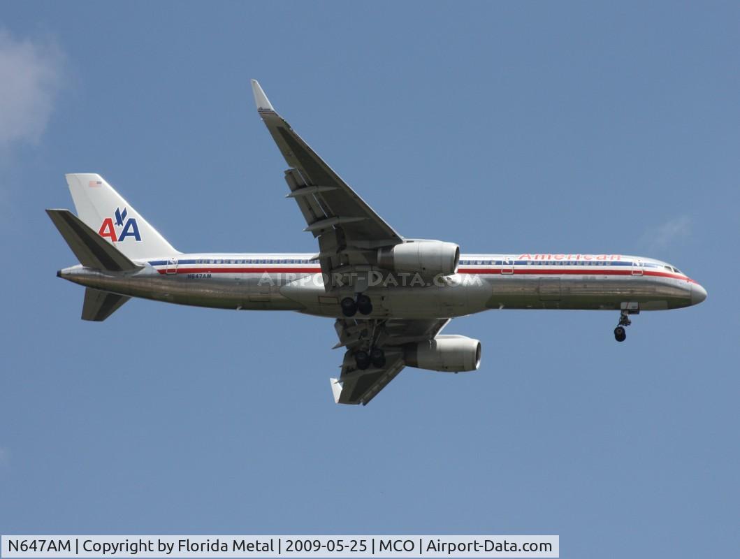 N647AM, 1991 Boeing 757-223 C/N 24605, American 757-200