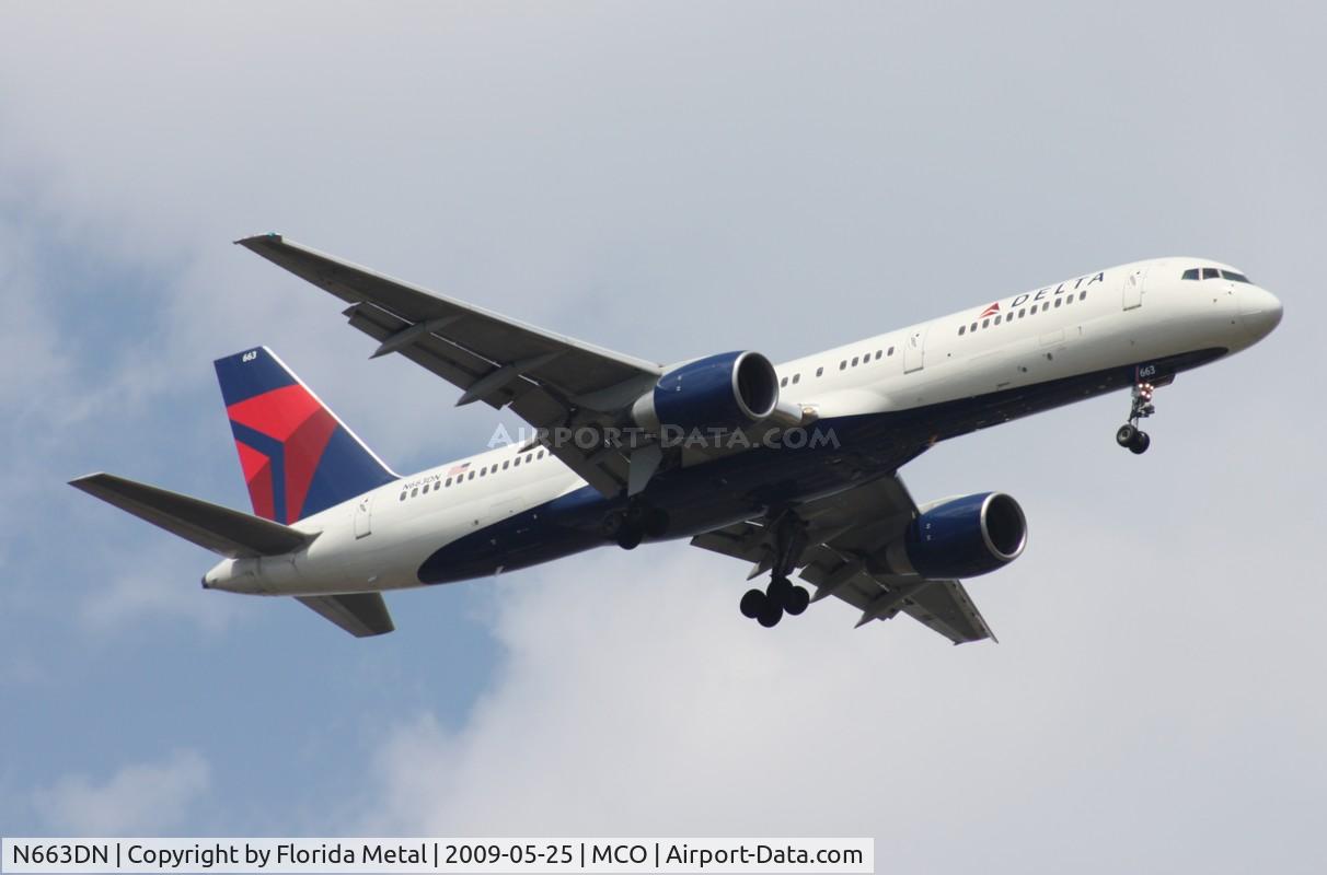 N663DN, 1991 Boeing 757-232 C/N 24992, Delta 757-200
