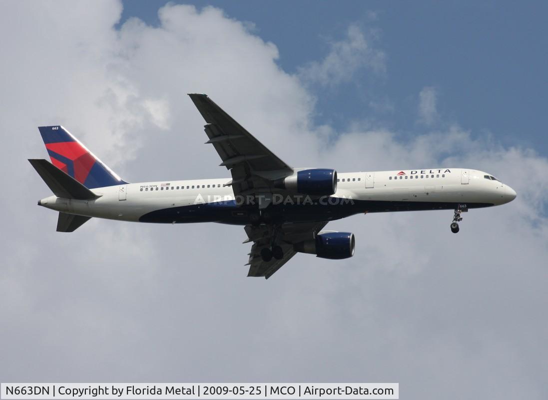N663DN, 1991 Boeing 757-232 C/N 24992, Delta 757-200