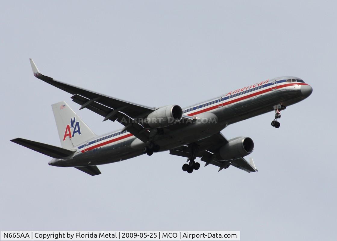 N665AA, 1992 Boeing 757-223 C/N 25299, American 757-200