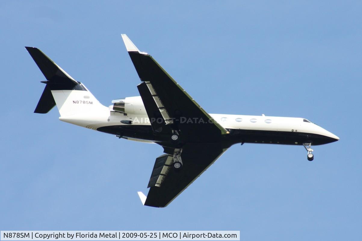 N878SM, 1997 Gulfstream Aerospace G-IV C/N 1319, G-IV
