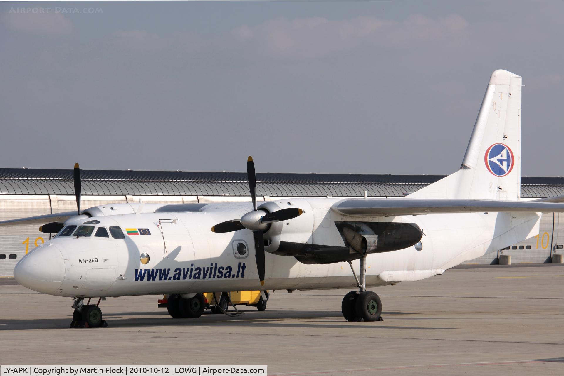 LY-APK, 1982 Antonov An-26B C/N 27312201, .
