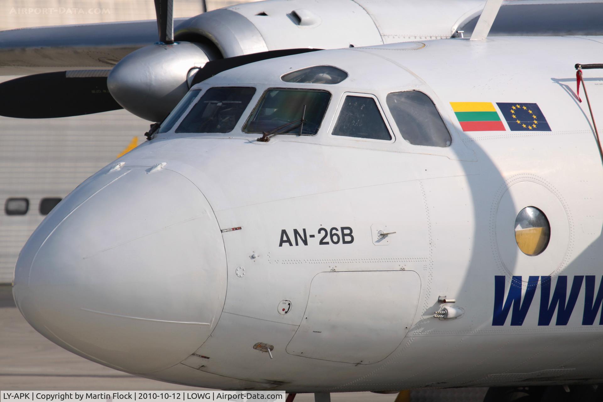 LY-APK, 1982 Antonov An-26B C/N 27312201, .