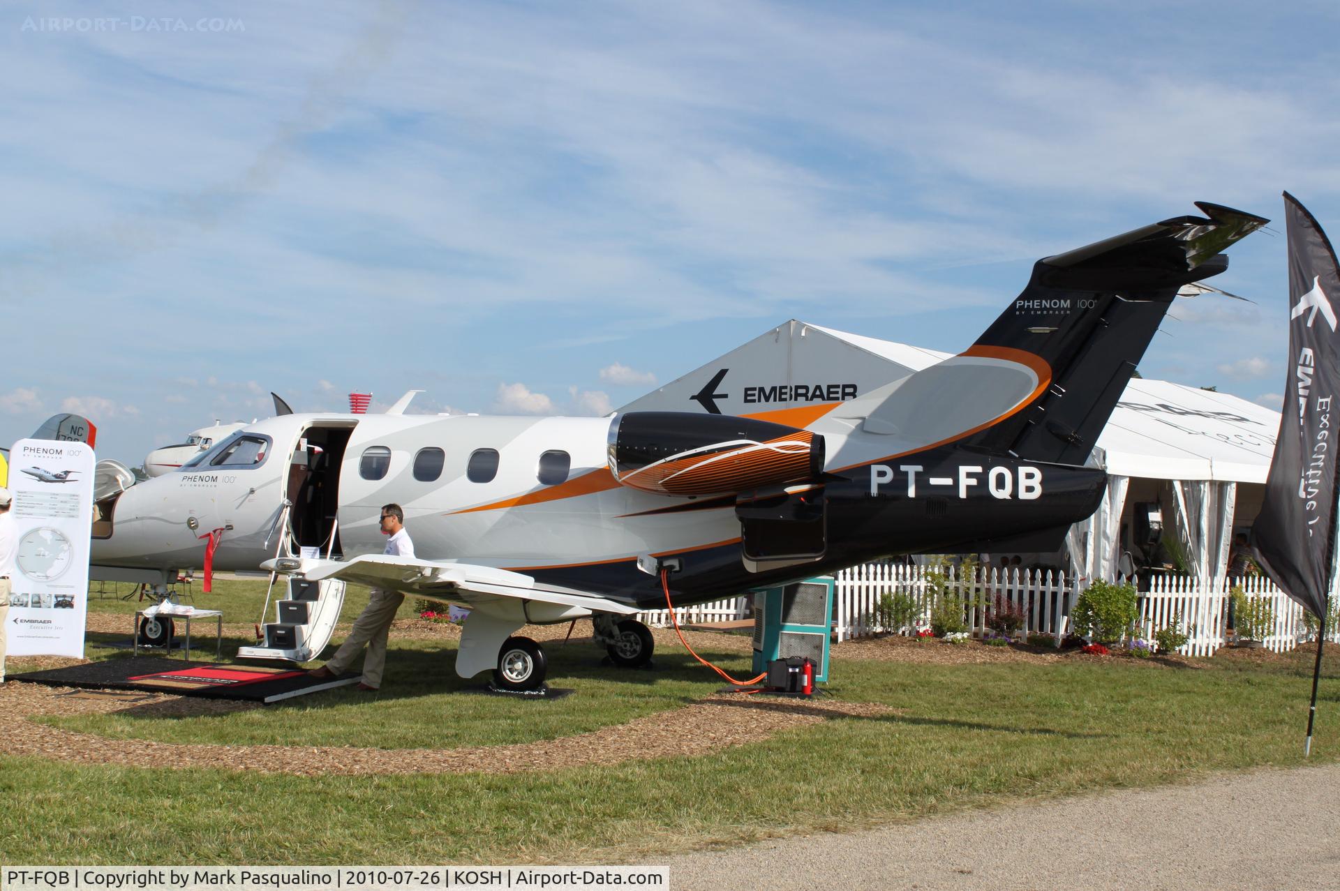 PT-FQB, 2010 Embraer EMB-500 Phenom 100 C/N 50000128, EMB-500