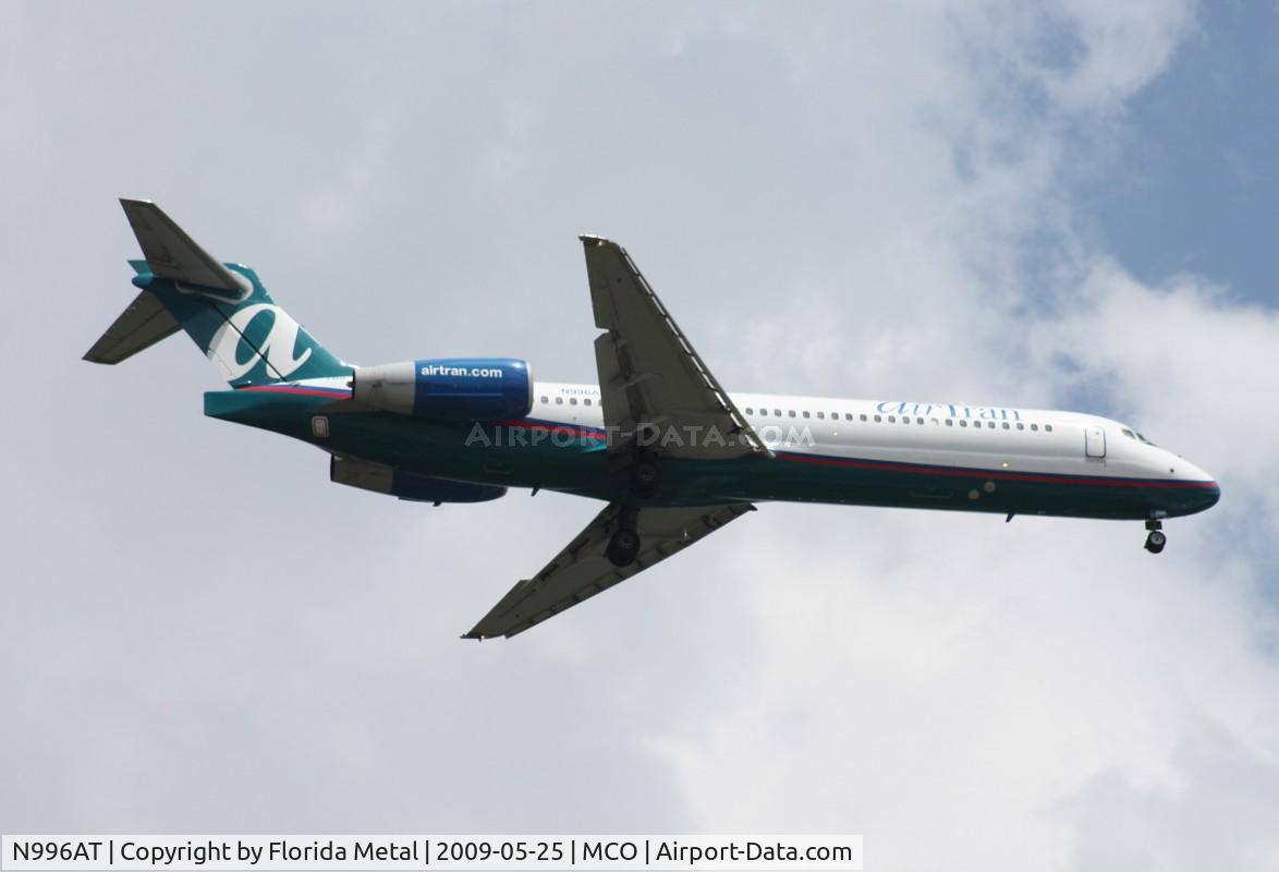 N996AT, 2002 Boeing 717-200 C/N 55140, Air Tran 717