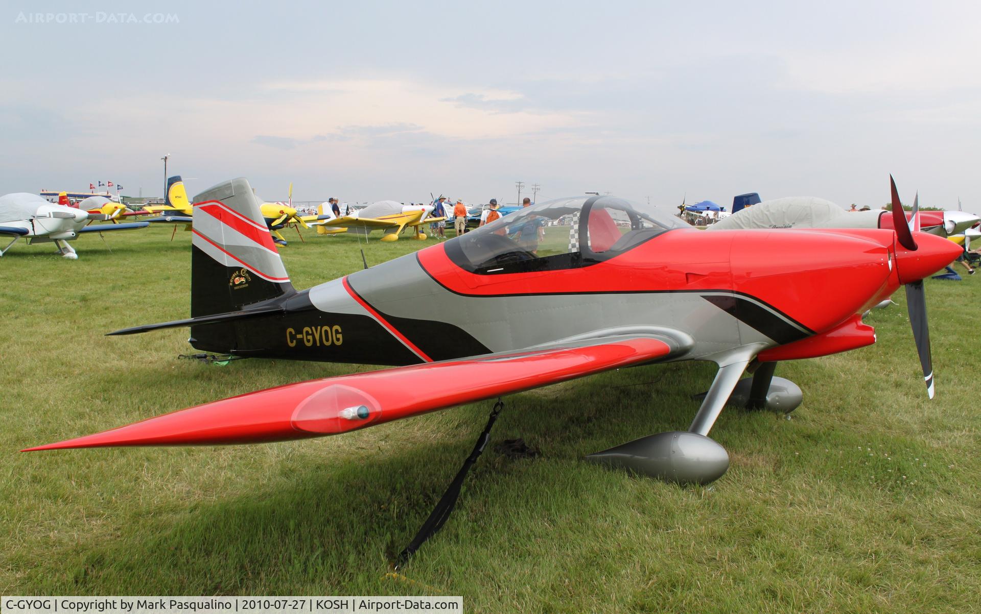 C-GYOG, 2009 Vans RV-7 C/N 71254, RV-7