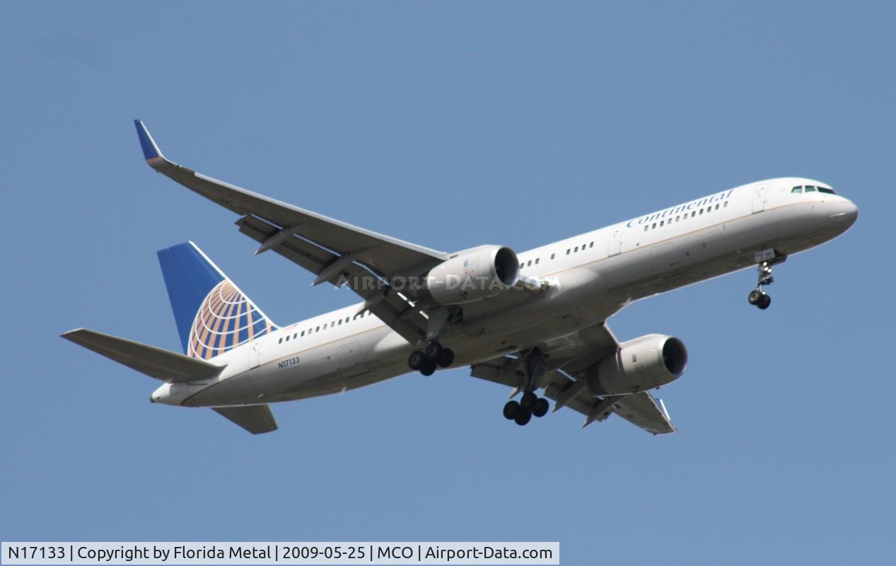 N17133, 1998 Boeing 757-224 C/N 29282, Continental 757-200