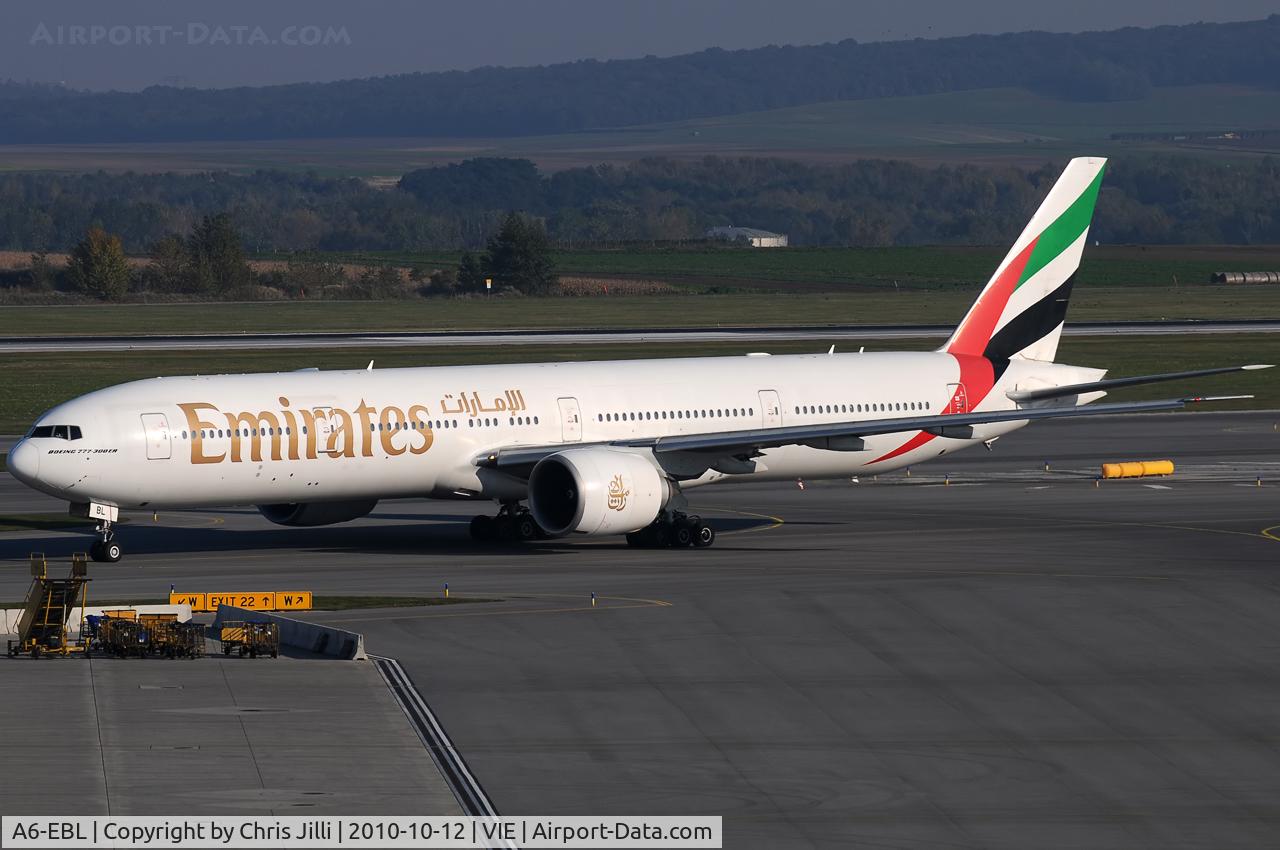 A6-EBL, 2006 Boeing 777-31H/ER C/N 32709, Emirates