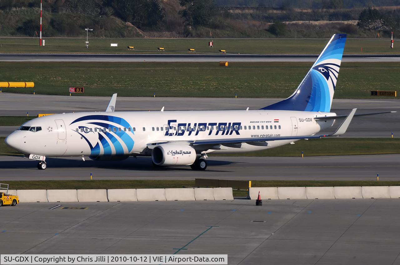SU-GDX, 2010 Boeing 737-866 C/N 40757, EgyptAir